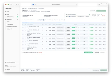 Inteligentna analiza i mapowanie produktów